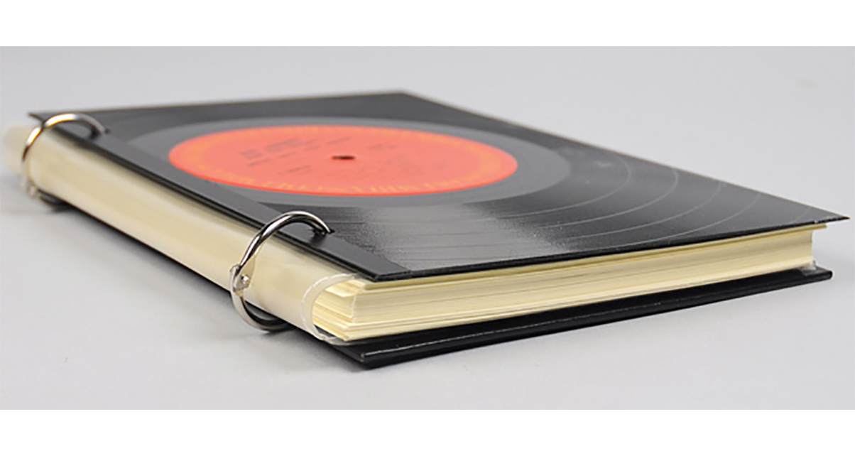 Save the Vinyl #2: The Record-covered Notebook Save the Vinyl #2: The Record-covered Notebook