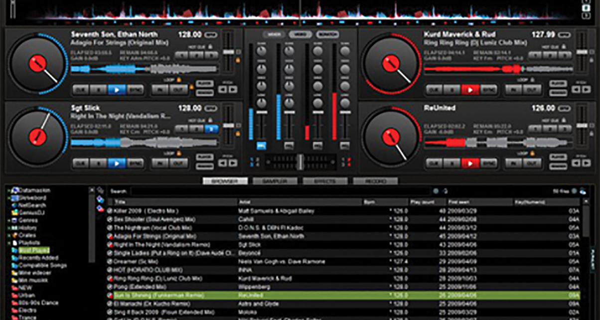 Virtual DJ 7 Trumps 4 Decks with, erm, 99 Virtual DJ 7 Trumps 4 Decks with, erm, 99