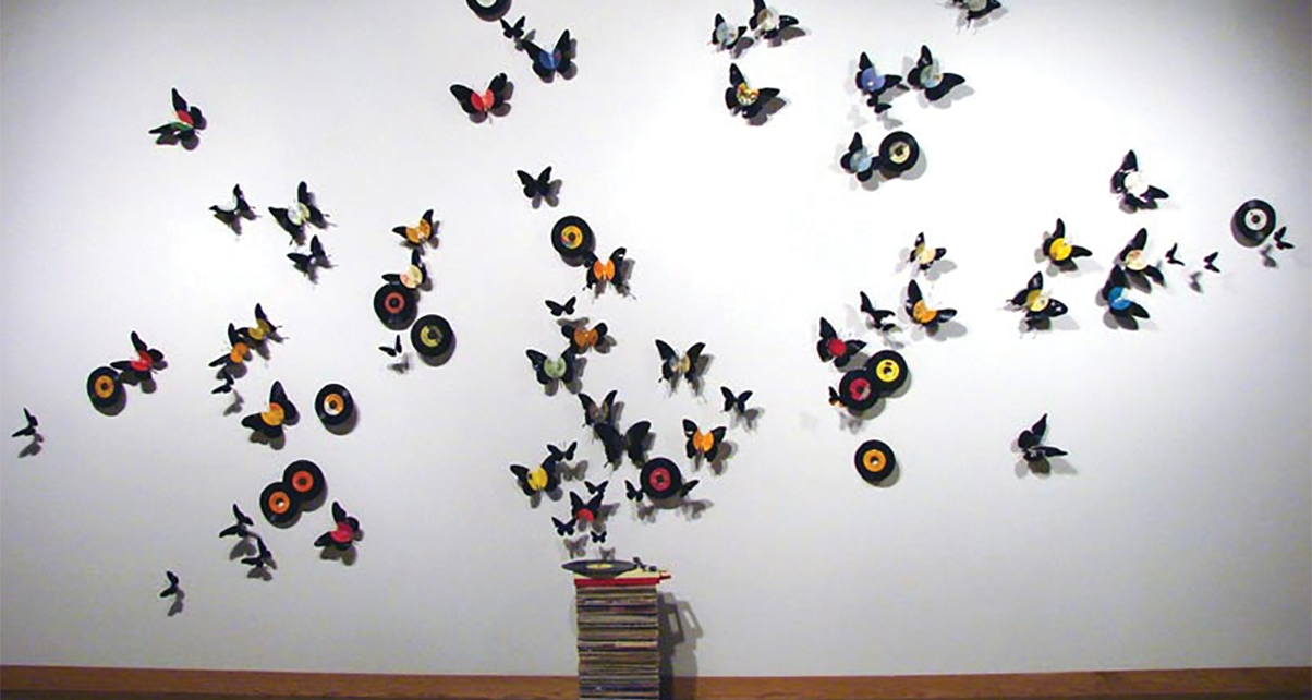 Save the Vinyl #7: Butterfly Art Save the Vinyl #7: Butterfly Art