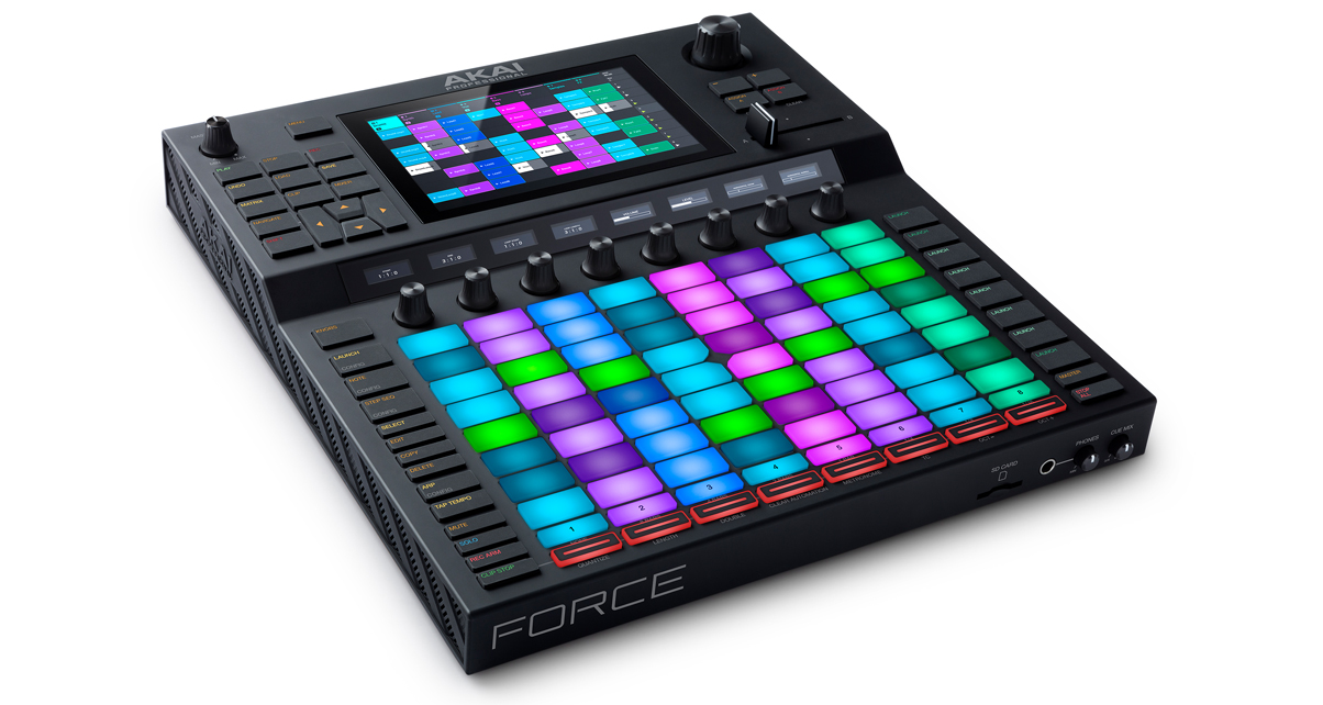 Akai Pro's Force Standalone System Lets You Produce & Perform Without A Laptop
