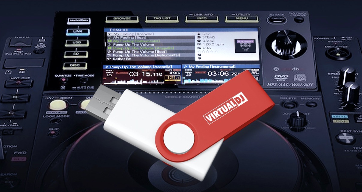 Now You Can Export From Virtual DJ To USB Sticks For CDJs - Including Stems! Virtual DJ